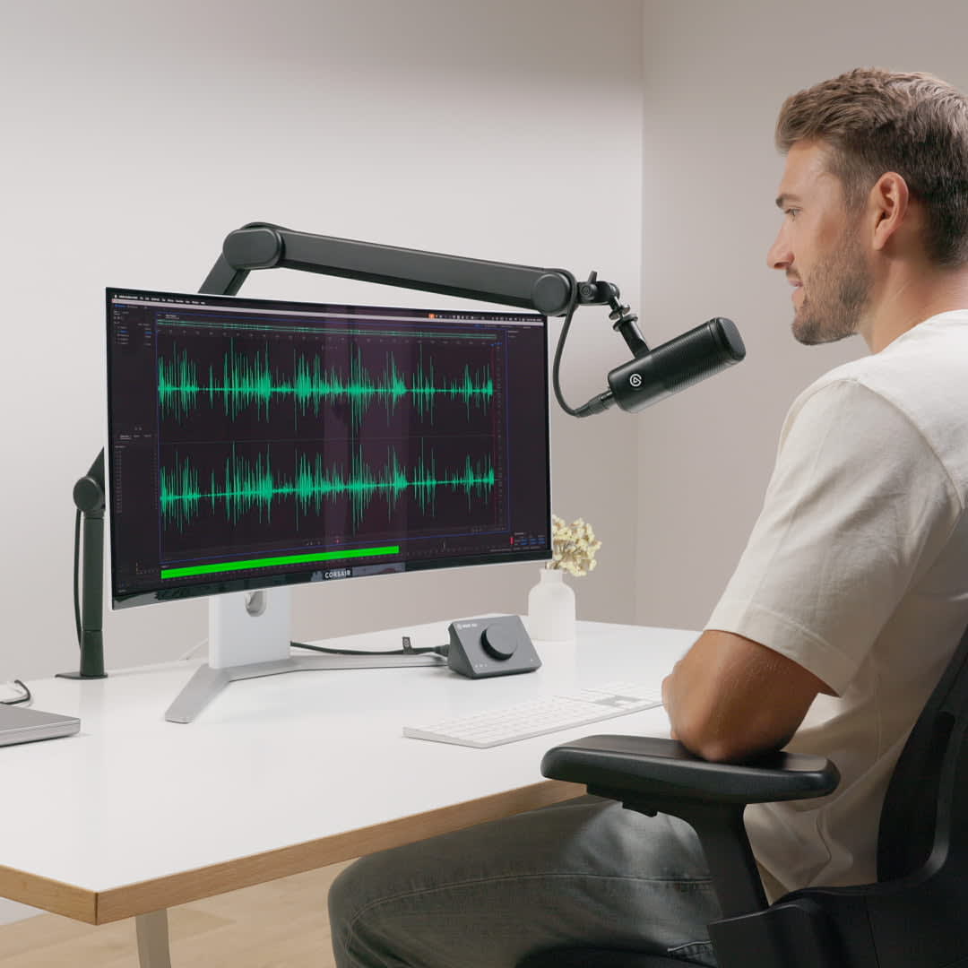 配信機器・PA機器・レコーディング機器 ELGATO wave mic arm Amazon.co